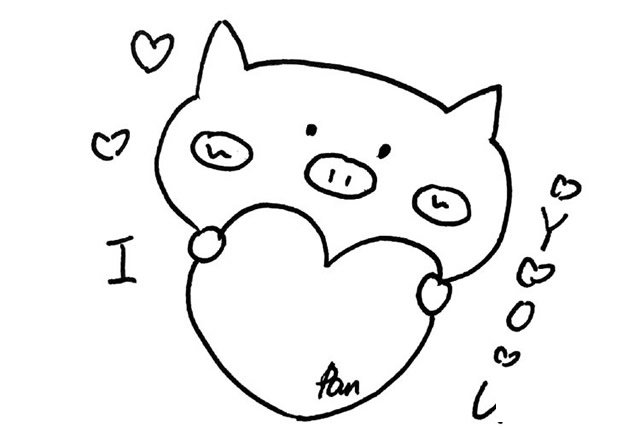 可爱的小猪表情包