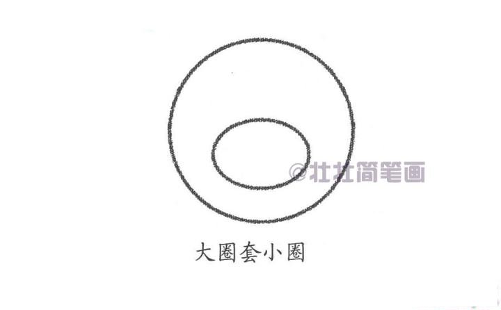 小猪简笔画画法_怎么画小猪的简笔画