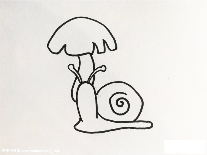 大自然的漂亮简单画