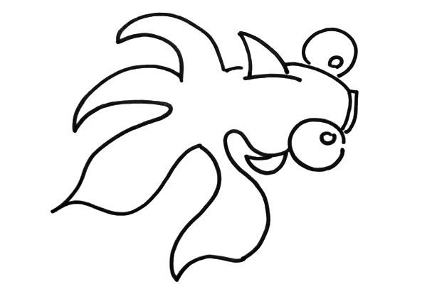 金鱼简笔画