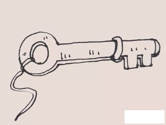 钥匙简笔画