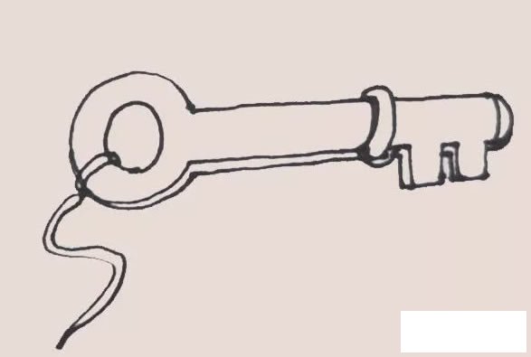 钥匙简笔画