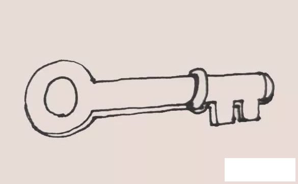 钥匙简笔画