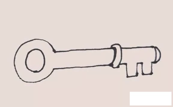 钥匙简笔画