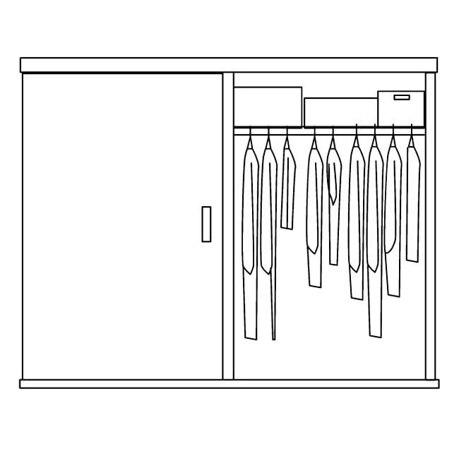 柜物品简笔画步骤图片大全