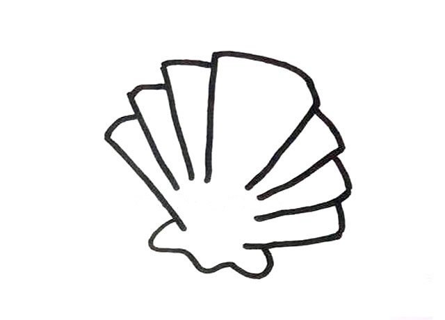 贝壳简笔画图片3