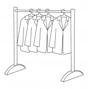 衣架物品简笔画步骤图片大全