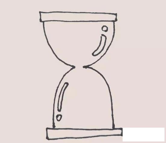 沙漏简笔画