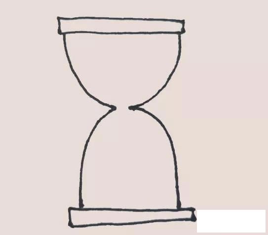 沙漏简笔画