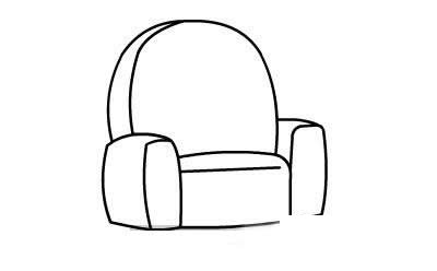 沙发简笔画怎么画