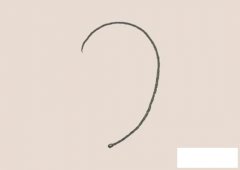 海豚简笔画的画法步骤教程