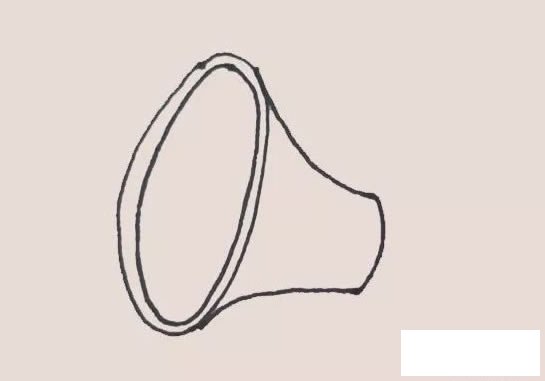 广播喇叭简笔画