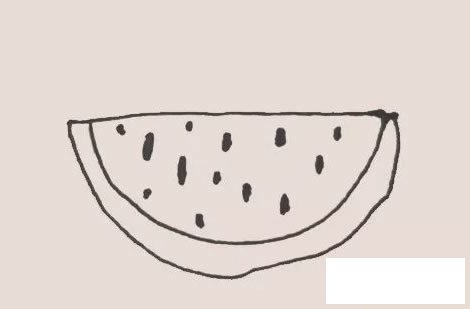 西瓜简笔画