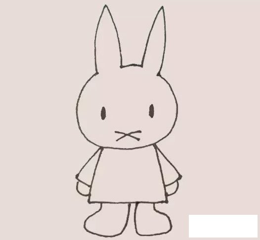 米菲兔简笔画