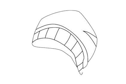 运动帽简笔画图片大全作品一
