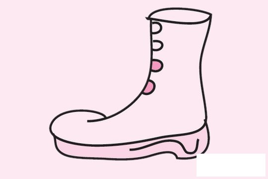 靴子简笔画图片