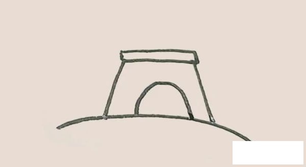 埃菲尔铁塔简笔画