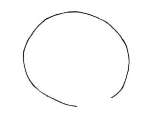 狐猴简笔画图片