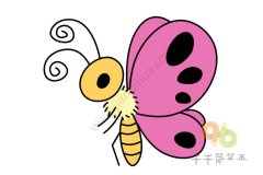 6种昆虫简笔画图片大全 简单好画