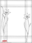 花的绽放简笔画