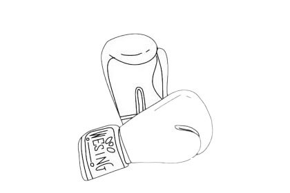 拳击手套简笔画图片大全作品五