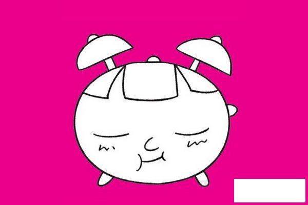 钟表简笔画图片大全作品二