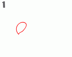 马蜂简笔画步骤图