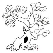 怎么画一棵大树简笔画图片简单易学