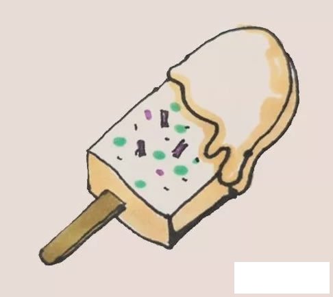 雪糕简笔画