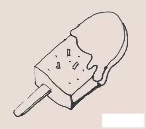 雪糕简笔画