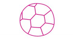 足球简笔画的画法及图片大全