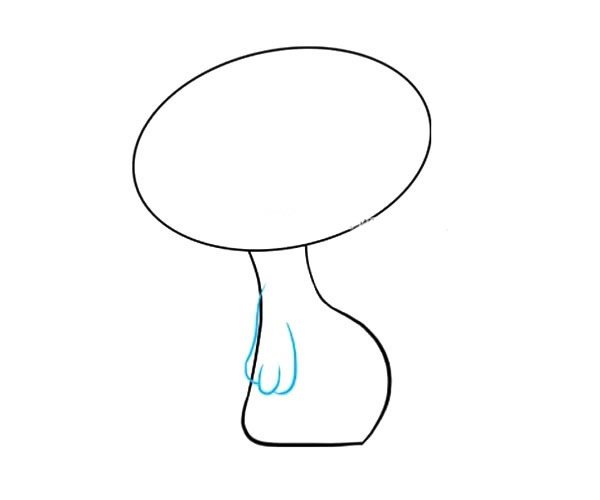 史努比简笔画步骤图