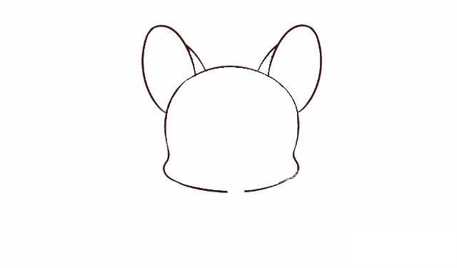 可爱的拉布拉多小狗简笔画