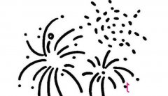 新年简笔画，炮竹简笔画