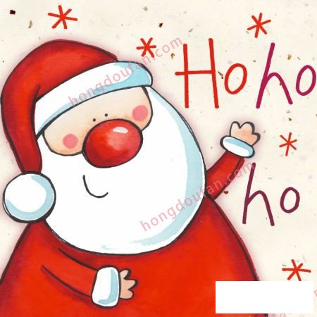 圣诞老人 圣诞雪人 鲁道夫圣诞节简笔画大全 简笔画 第8张