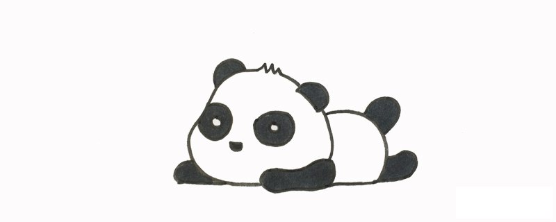 熊猫怎么画简单又可爱