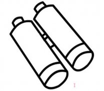 儿童望远镜简笔画画法步骤图简单好看