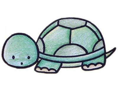 乌龟简笔画彩色图片大全