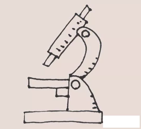 显微镜简笔画