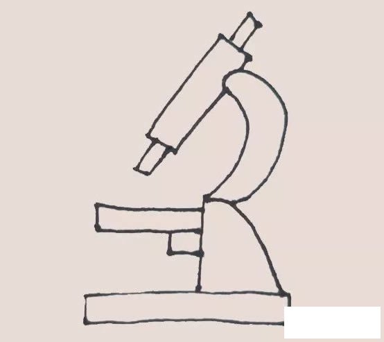 显微镜简笔画