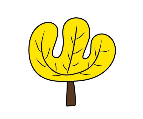 大树简笔画图片