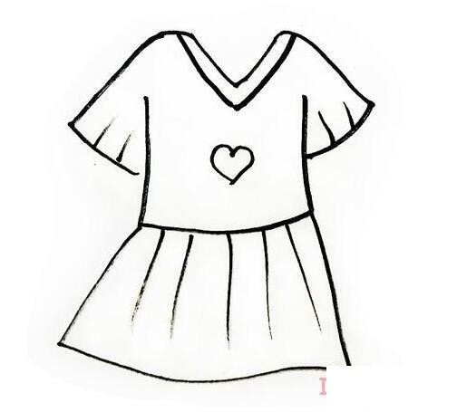 女生连裙怎么画带步骤图简单漂亮