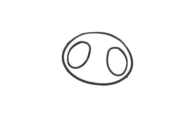 可爱的大熊猫简笔画