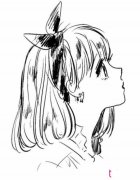 漂亮的小姑娘人物简笔画