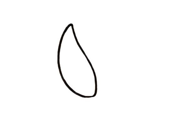 卡通开心果简笔画