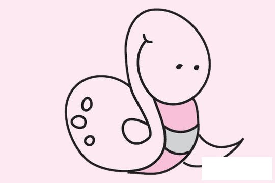 眼镜蛇简笔画图片