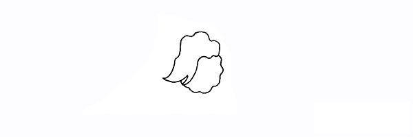 羊驼简笔画步骤图