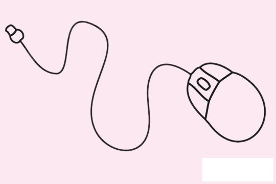 鼠标简笔画图片