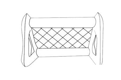 足球门简笔画图片大全作品四
