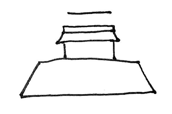 天安门简笔画